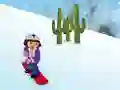 Jwèt Dora Snow skates sou entènèt