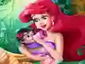 Jwèt Mermaid Baby Feeding sou entènèt