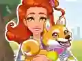 Jwèt Jessie's Shiba Dog sou entènèt