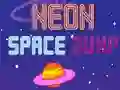 Jwèt Neon Space Jump sou entènèt