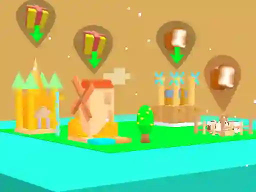 Jwèt Polygon Village sou entènèt