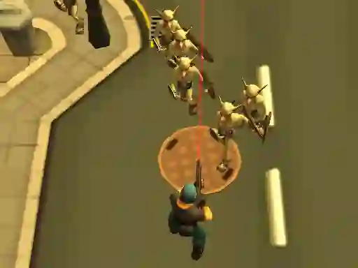 Jwèt Top-Down Monster Shooter sou entènèt