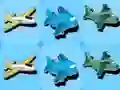 Jwèt Big Fast Airplanes Match 3 sou entènèt