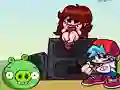 Jwèt Friday Night Funkin' vs PIG from Angry Birds sou entènèt