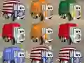 Jwèt Garbage Trucks Matching sou entènèt