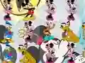 Jwèt Mickey Mouse Match 3 sou entènèt
