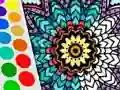 Jwèt Mandala Coloring Book sou entènèt