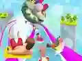 Jwèt Slippery Water Slides Aquapark.io sou entènèt