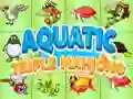 Jwèt Aquatic triple mahjong sou entènèt