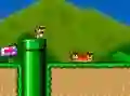 Jwèt Super Mario World Flash sou entènèt