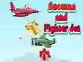 Jwèt Snowman and Fighter Jet sou entènèt