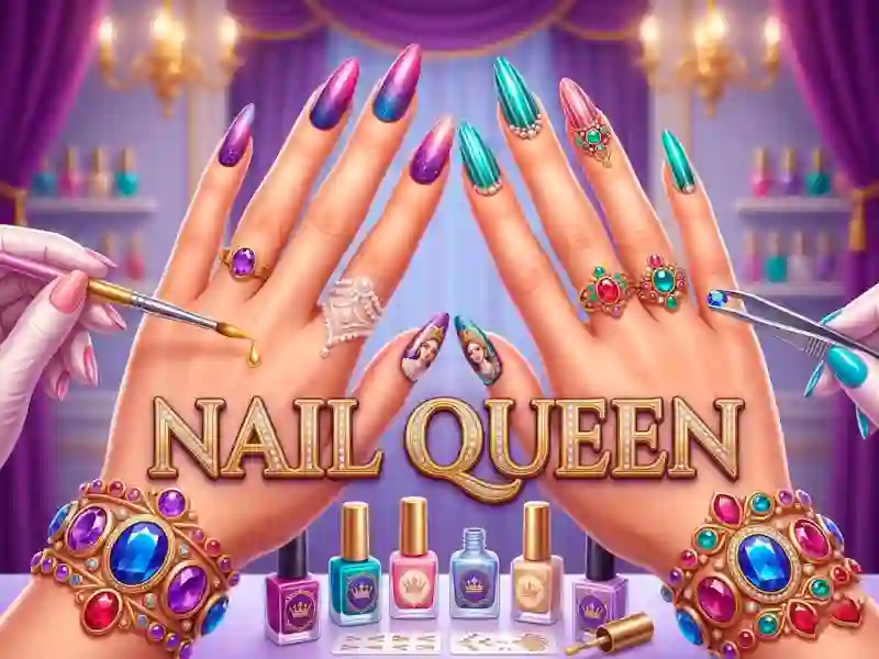 Jwèt Nail Queen sou entènèt