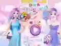 Jwèt Barbie and Elsa in Candyland sou entènèt