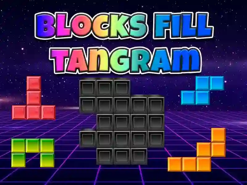 Jwèt Blocks Fill Tangram sou entènèt