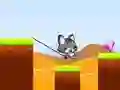 Jwèt Swing Cute Cat sou entènèt