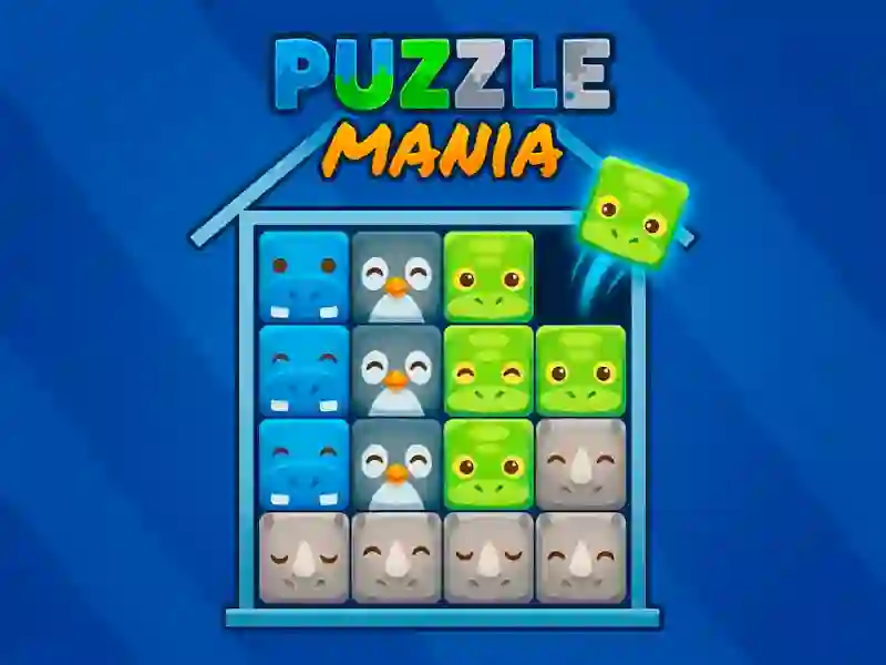 Jwèt Puzzle Mania sou entènèt