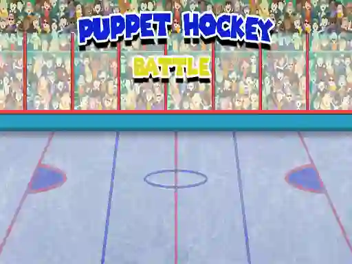 Jwèt Puppet Hockey Battle sou entènèt