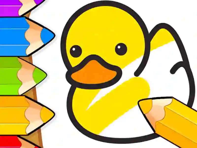 Jwèt Coloring Games For Kids sou entènèt