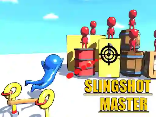 Jwèt Slingshot Master sou entènèt
