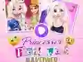 Jwèt Princesses Prank Wars Makeover sou entènèt