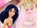 Jwèt Princess Pink And Gold Wedding sou entènèt