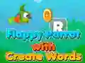 Jwèt Flappy Parrot with Create Words sou entènèt