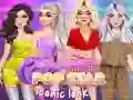 Jwèt Celebrities Pop Star Iconic Outfits sou entènèt