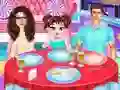 Jwèt Baby Taylor: Chinese Food Cooking sou entènèt