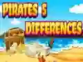 Jwèt Pirates 5 differences sou entènèt