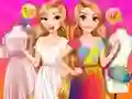 Jwèt Princesses Outfit Coloring sou entènèt