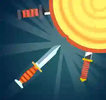 Jwèt Knife Ninja sou entènèt