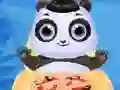 Jwèt Panda Baby Bear Care sou entènèt