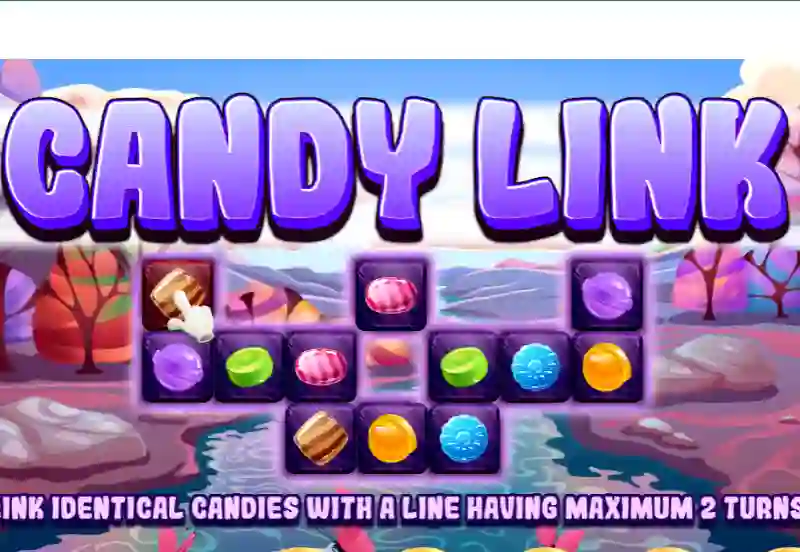 Jwèt Candy Link sou entènèt