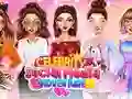 Jwèt Celebrity Social Media Adventure sou entènèt