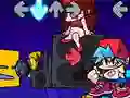 Jwèt Friday Night Funkin vs Geometry Dash sou entènèt
