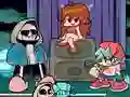 Jwèt Friday Night Funkin DustTale Remastered v2.0 sou entènèt