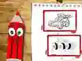 Jwèt Back To School Cars Coloring Book sou entènèt