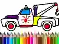 Jwèt Back To School: Truck Coloring Book sou entènèt