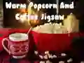 Jwèt Warm Popcorn And Coffee Jigsaw sou entènèt
