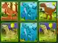 Jwèt Dino Memory sou entènèt