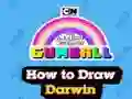 Jwèt The Amazing World of Gumball How to Draw Darwin sou entènèt
