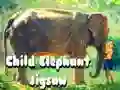 Jwèt Child Elephant Jigsaw sou entènèt