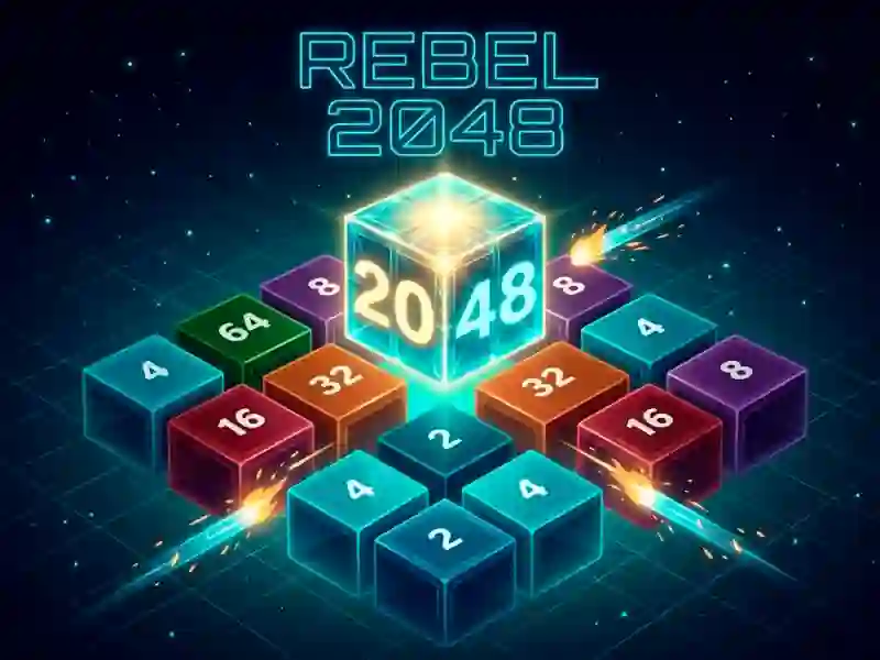 Jwèt Rebel 2048 sou entènèt