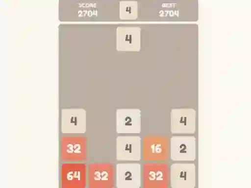 Jwèt Brick 2048 sou entènèt