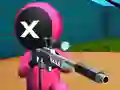 Jwèt Squid Game Sniper 3D sou entènèt