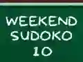 Jwèt Weekend Sudoku 10 sou entènèt