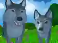 Jwèt Wolf simulator wild animals sou entènèt