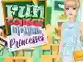 Jwèt Fun College Life with Princesses sou entènèt