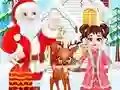 Jwèt Baby Taylor Christmas Reindeer Fun sou entènèt