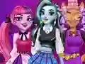 Jwèt High School Princess Monster Mash sou entènèt